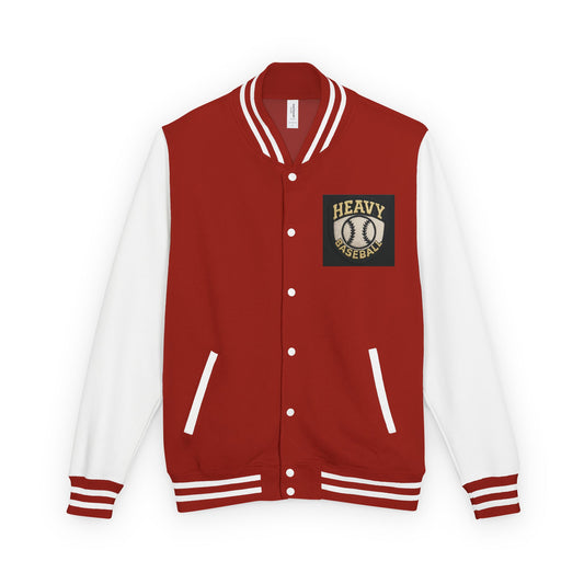 Unisex Heavyweight Letterman Jacket - Vintage Athletic Style, Perfect for Game Day, College Life, Casual Outfits, Gift for Him/Her
