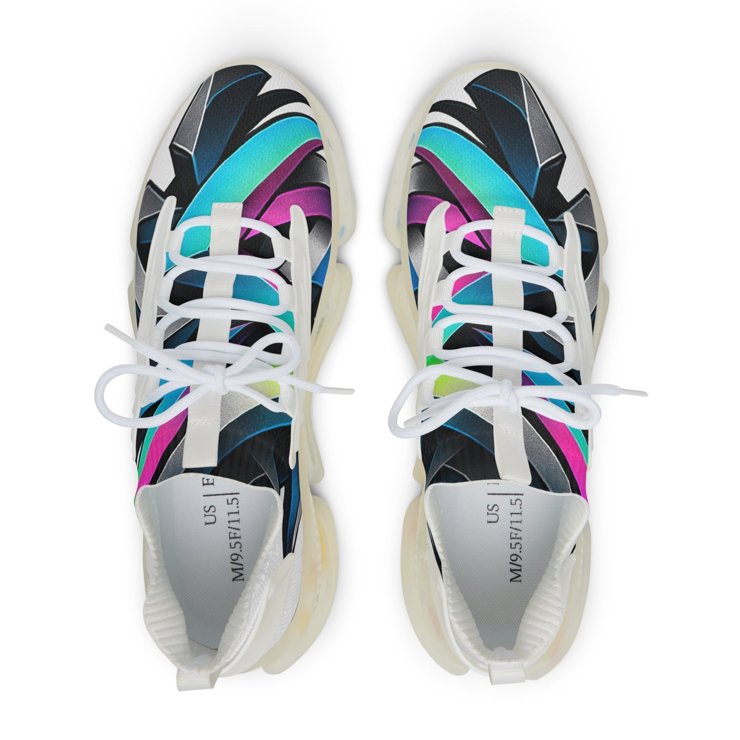 Vibrant Athletic Sneakers | Colorful Mesh Sneakers for Sports, Fitness, Casual Wear, Holidays, Gifts