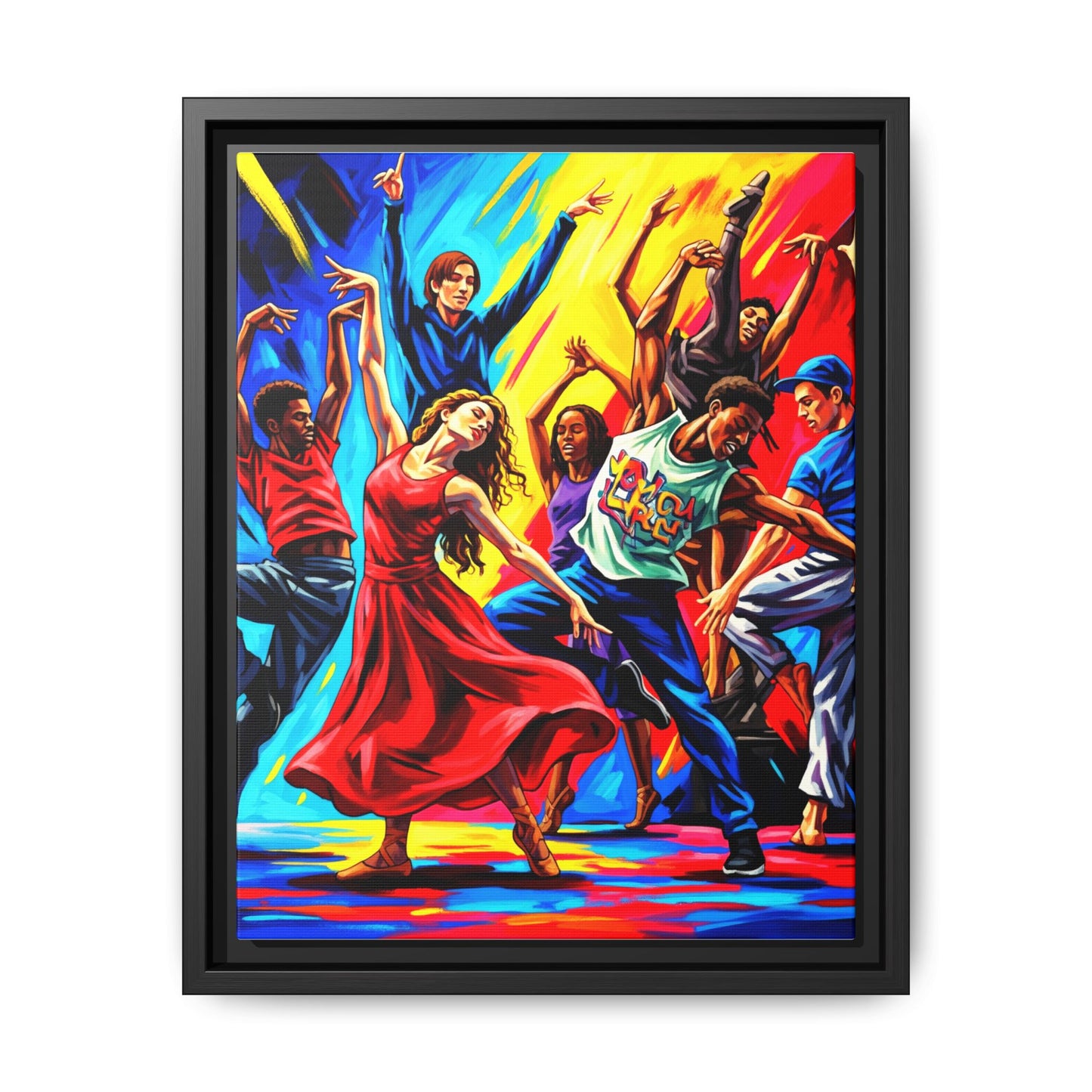 Canvas Wall Art - Dancing Night