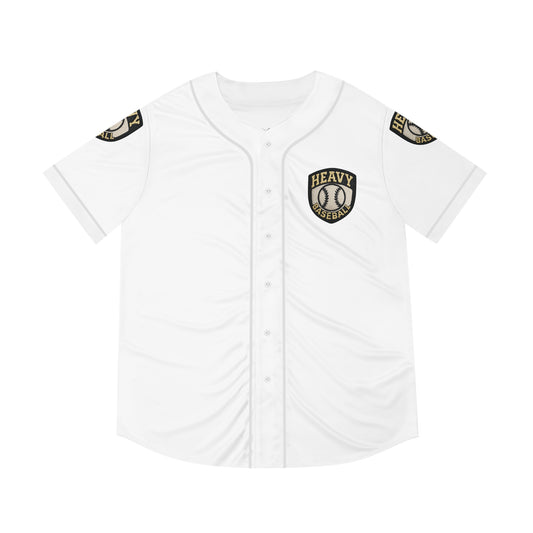 Heavy Baseball Jersey for Men, Perfect for Game Days, Sports Events, Casual Wear, or Fan Gifts, AOP Design, Comfortable Fit
