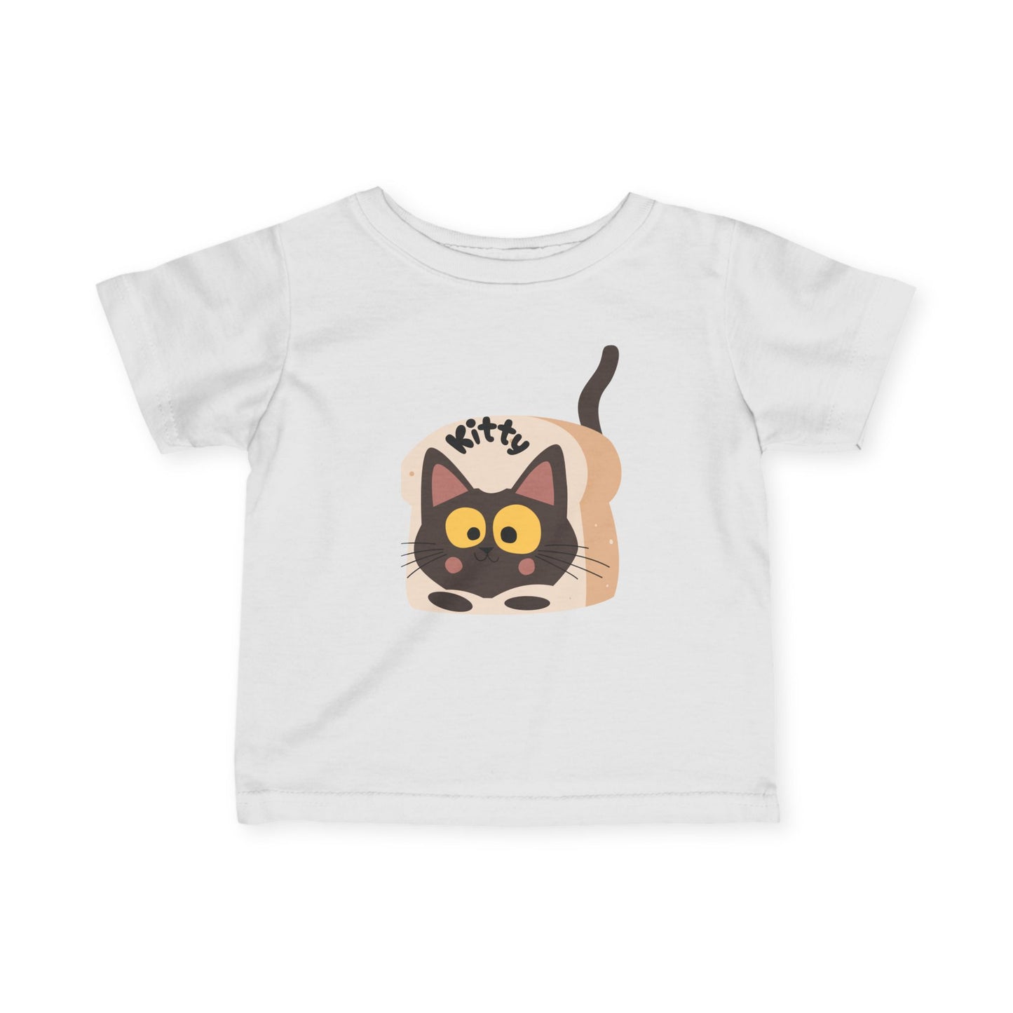 Kitty Infant Tee, Cute Cat Shirt, Baby T-Shirt, Toddler Gift, Nursery Decor, Animal Lover Apparel