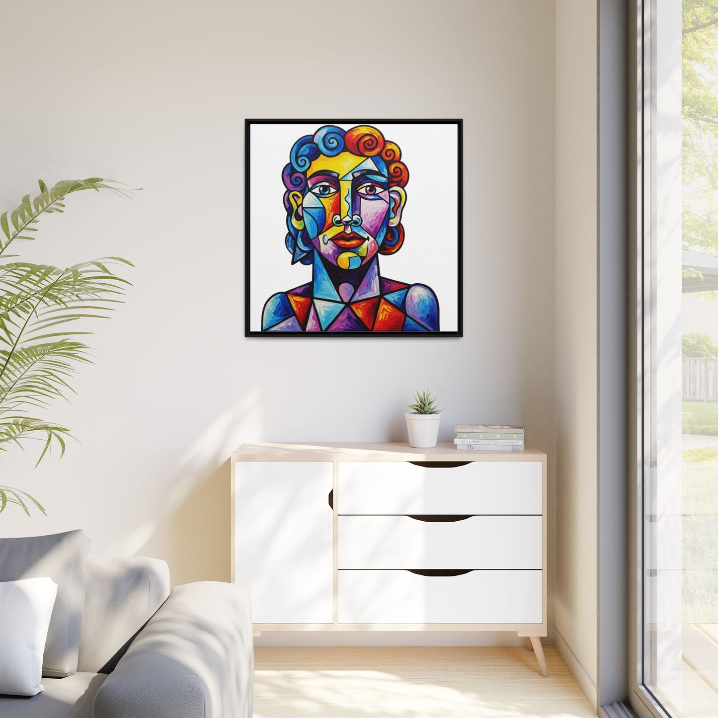 Framed Canvas Wall Art