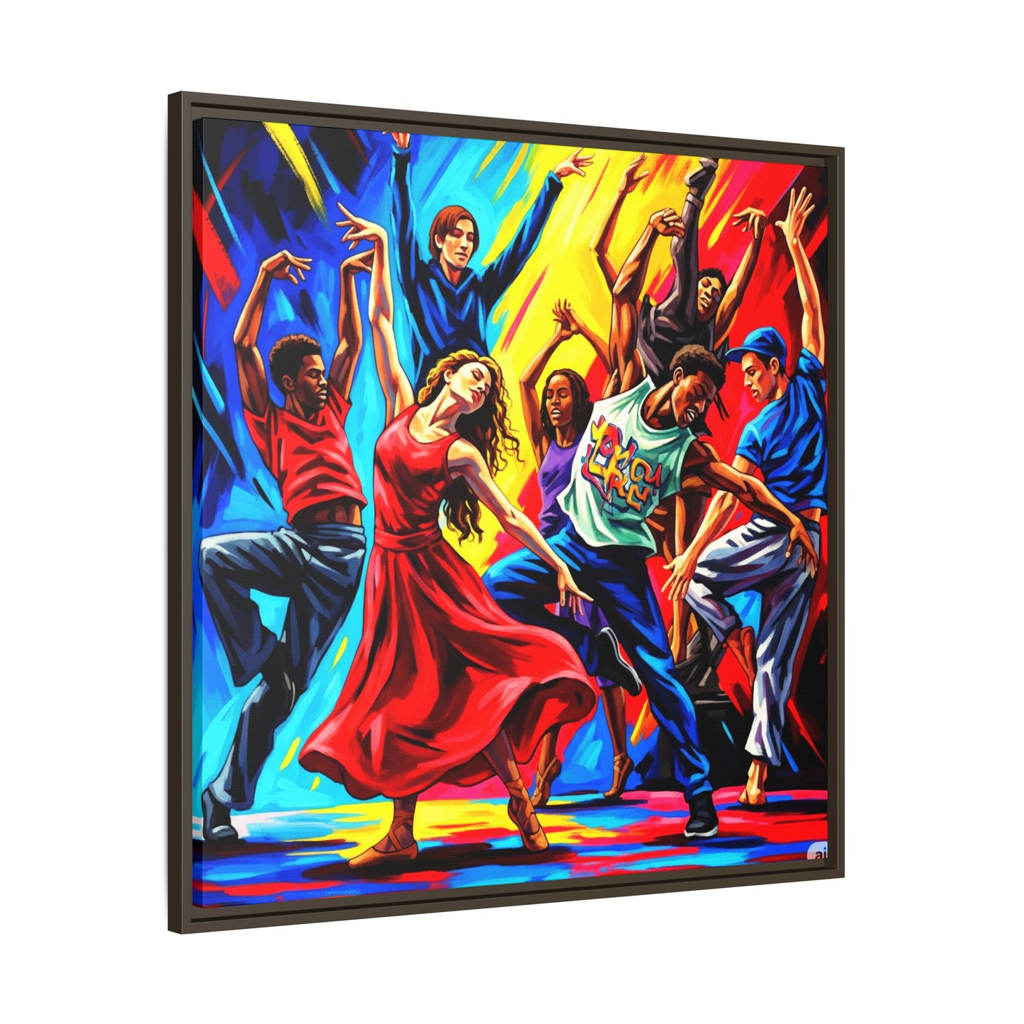 Canvas Wall Art - Dancing Night