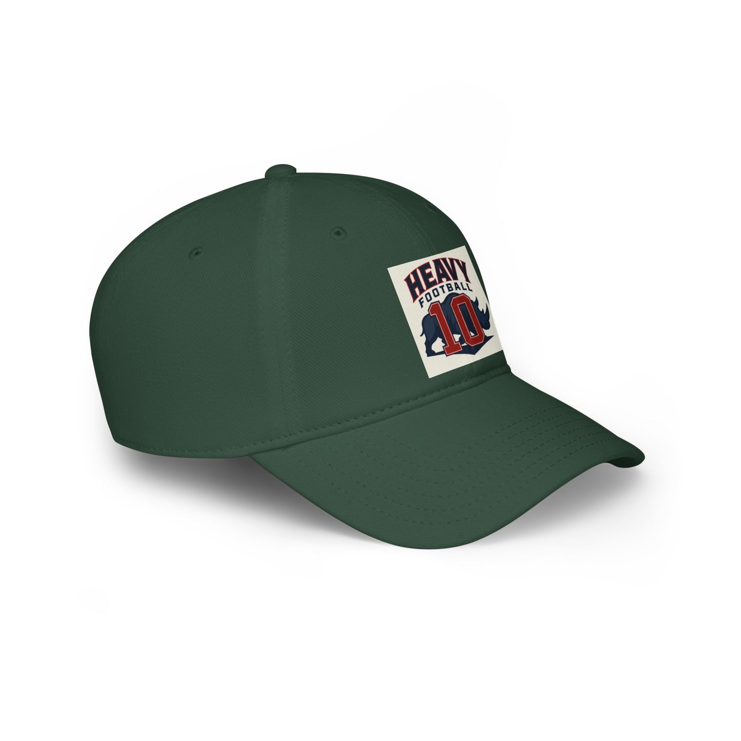 Heavy Football Low Profile Baseball Cap, Sports Hat, Athletic Cap