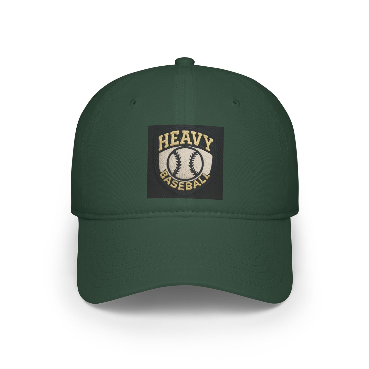 Heavy Baseball Low Profile Cap - Casual Sports Hat, Gift for Baseball Lovers, Everyday Wear, Fashionable Accessory