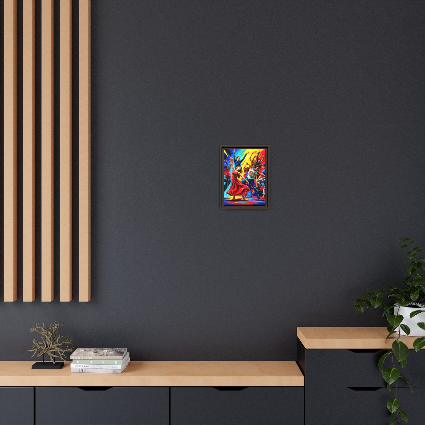 Canvas Wall Art - Dancing Night