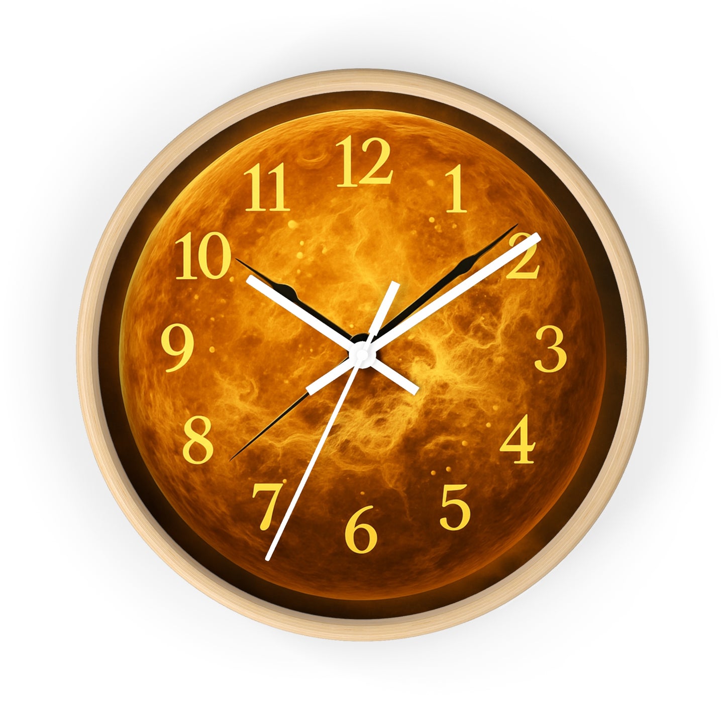 Celestial Wall Clock - Cosmic Home Decor, Planetary Clock, Unique Gift for Astronomy
