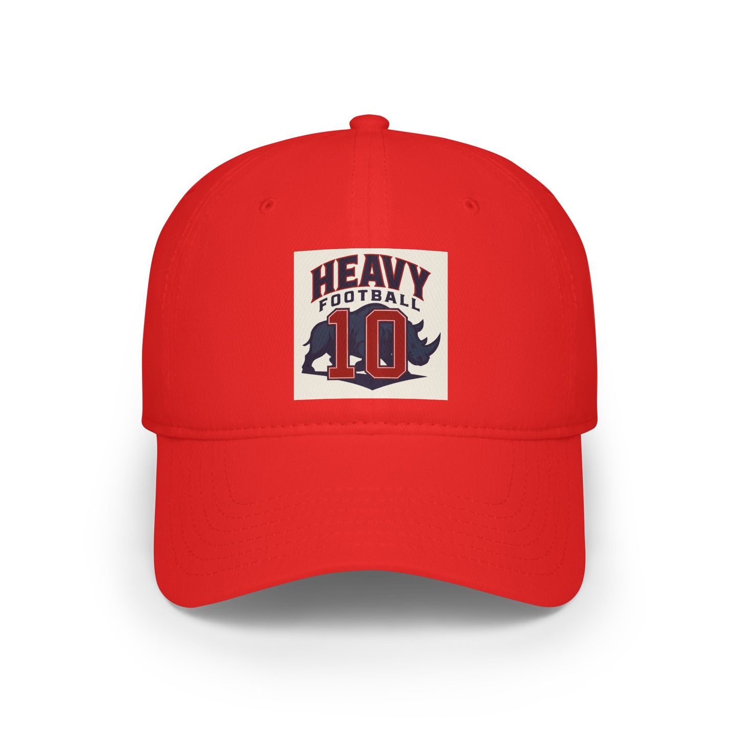 Heavy Football Low Profile Baseball Cap, Sports Hat, Athletic Cap