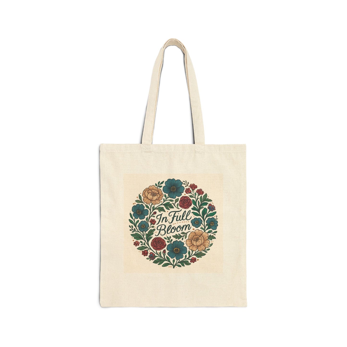 Cotton Canvas Tote Bag