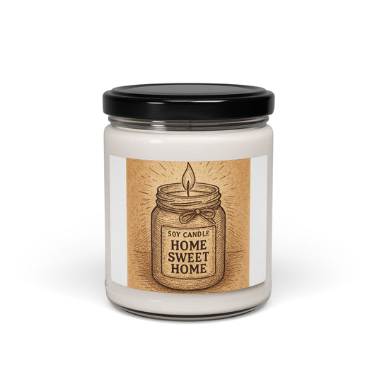 Cozy Home Scented Soy Candle, Home Décor, Gift for Her, Aromatherapy, Relaxation Candle, Housewarming