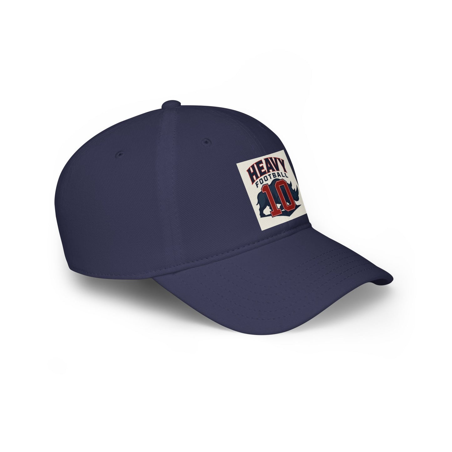 Heavy Football Low Profile Baseball Cap, Sports Hat, Athletic Cap