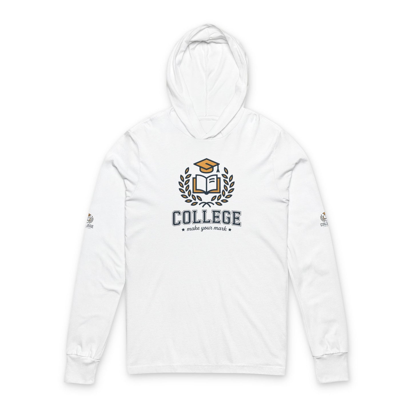 Unisex Hooded Long Sleeve Tee