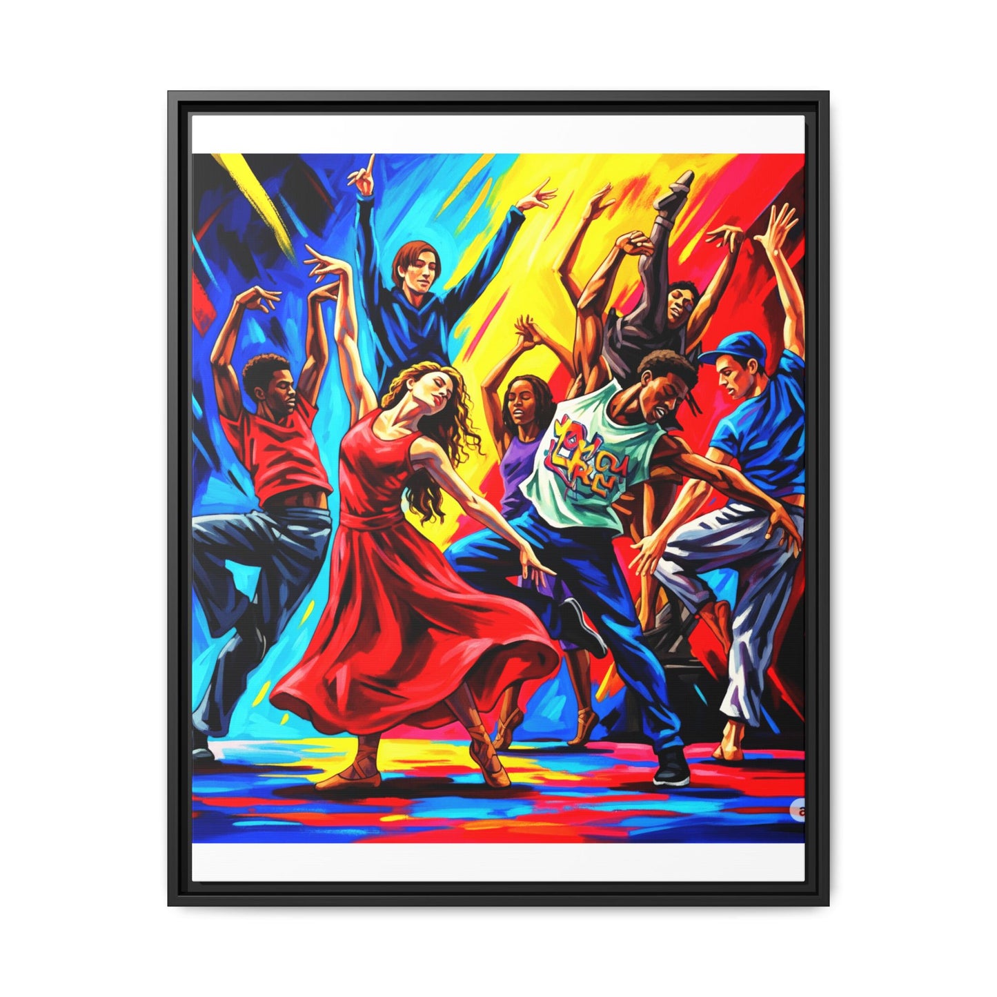 Canvas Wall Art - Dancing Night