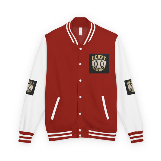 Unisex Heavyweight Letterman Jacket - Vintage Athletic Style, Perfect for Game Day, College Life, Casual Outfits, Gift for Him/Her