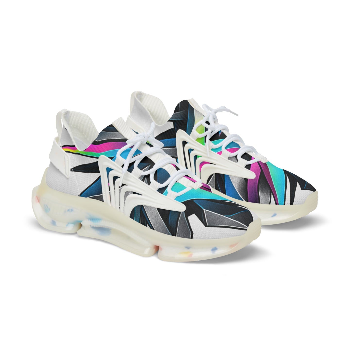 Vibrant Athletic Sneakers | Colorful Mesh Sneakers for Sports, Fitness, Casual Wear, Holidays, Gifts
