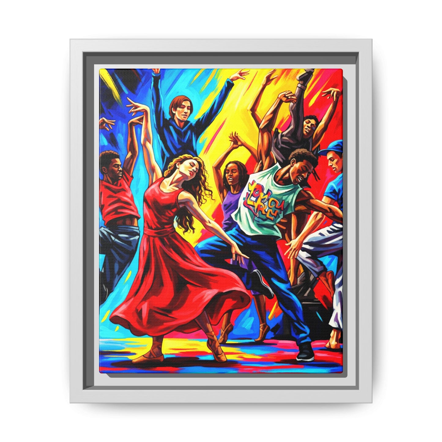Canvas Wall Art - Dancing Night
