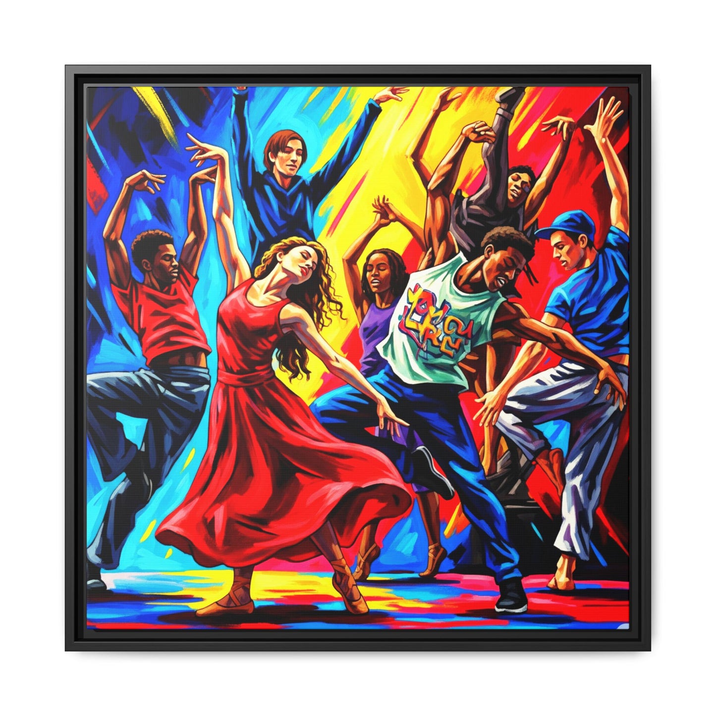 Canvas Wall Art - Dancing Night