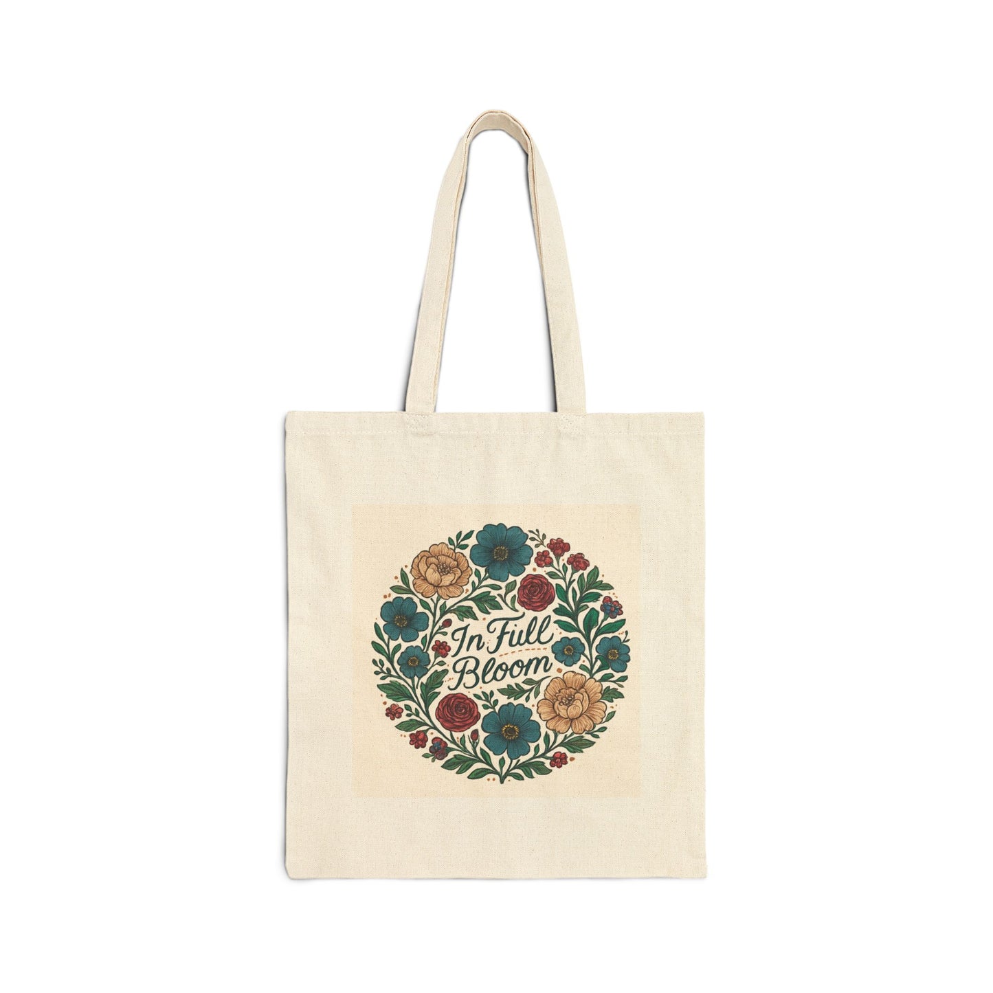 Cotton Canvas Tote Bag