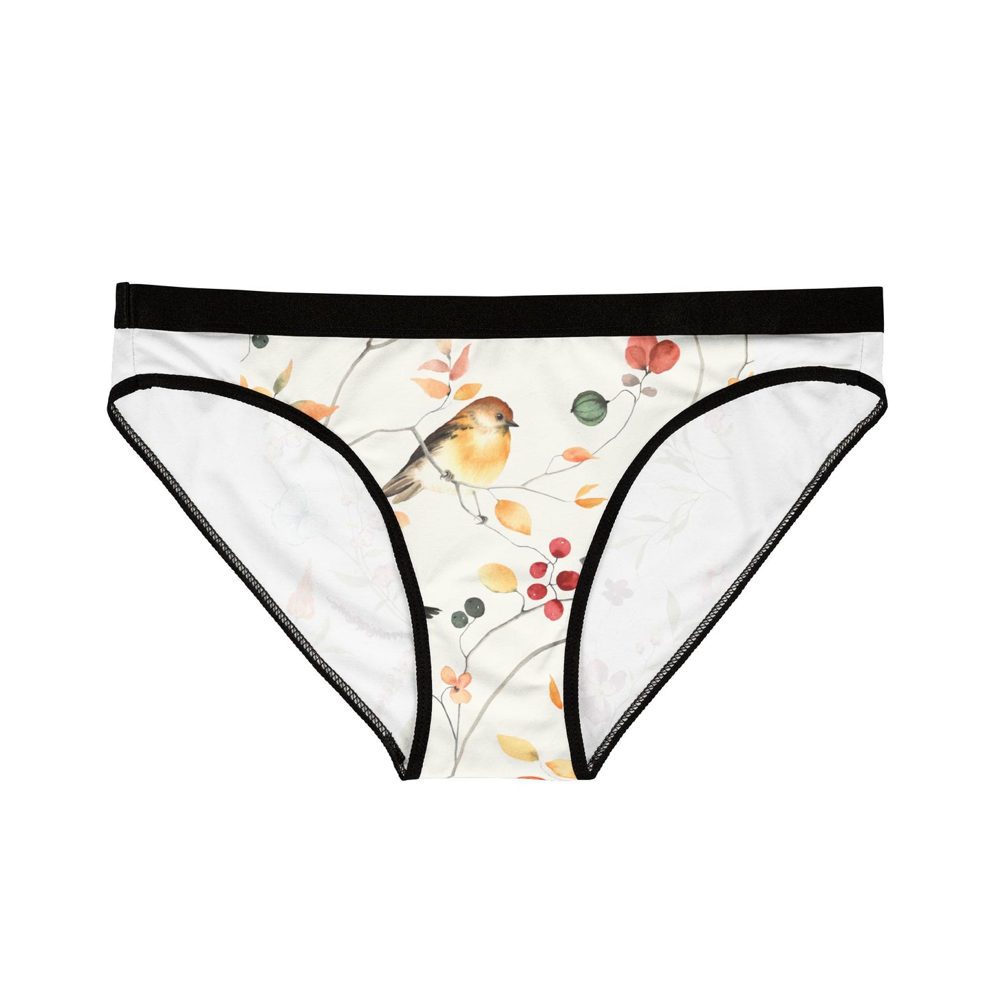 Floral Women's Underwear, Nature-Inspired Panties for Everyday Comfort, Cute Lingerie Gift, Eco-Friendly Intimates, Spring Collection