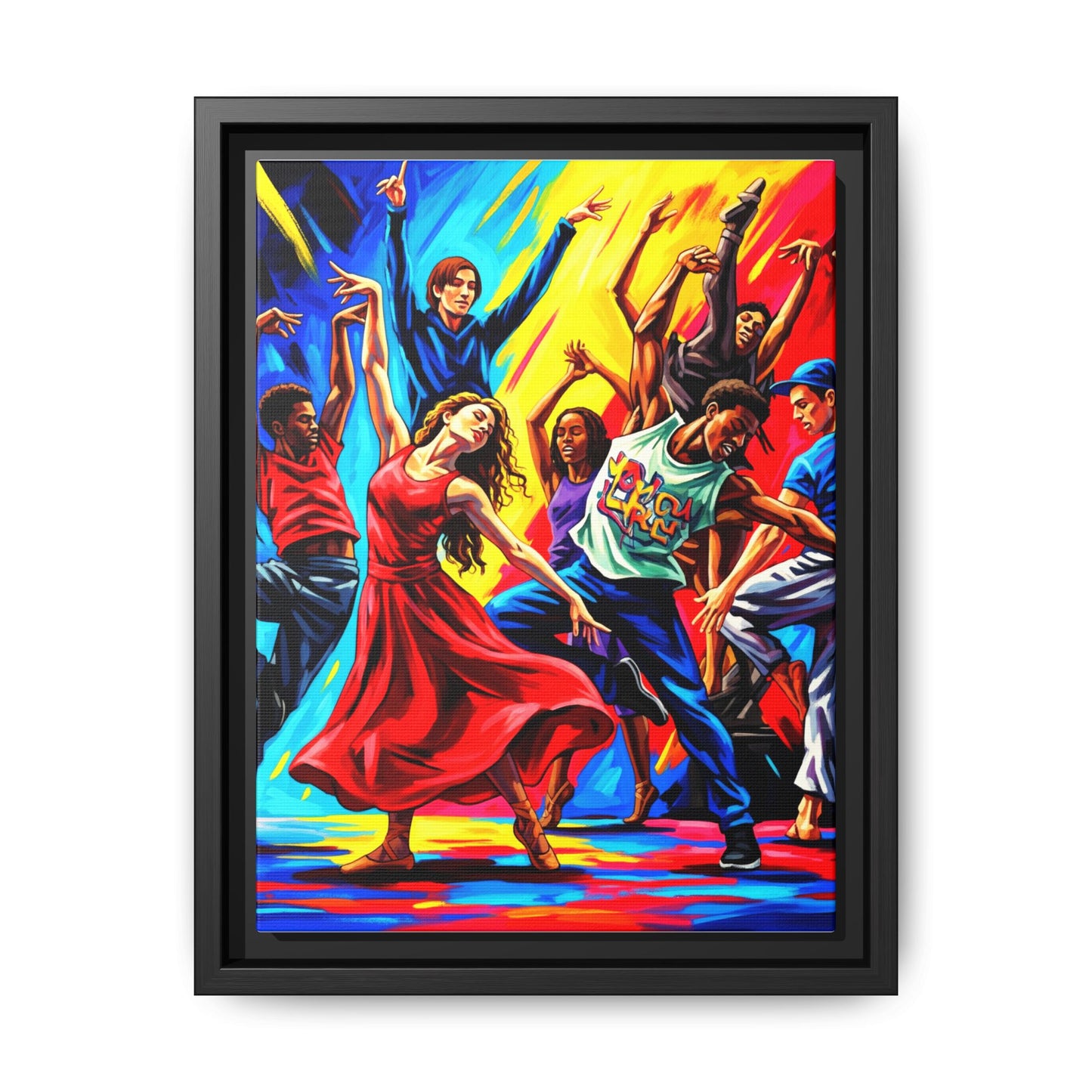 Canvas Wall Art - Dancing Night
