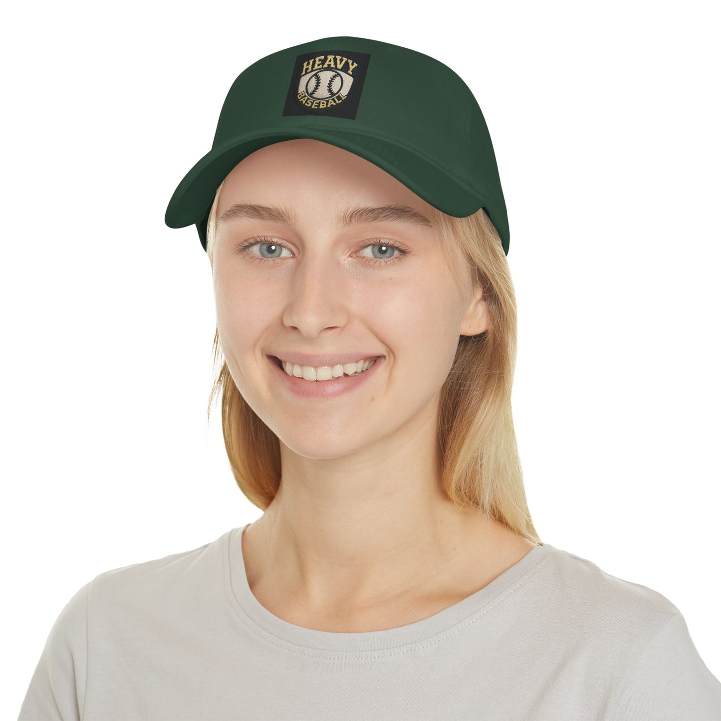 Heavy Baseball Low Profile Cap - Casual Sports Hat, Gift for Baseball Lovers, Everyday Wear, Fashionable Accessory