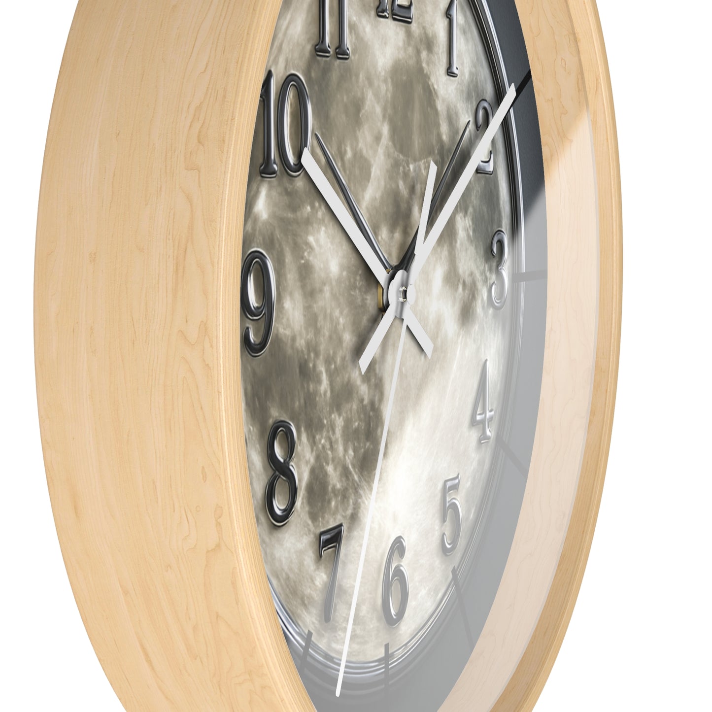 Moon Phase Wall Clock - Celestial Decor for Astronomy Lovers, Living Room Accessories, Gift for Space Enthusiasts, Home Office Decor, [...]