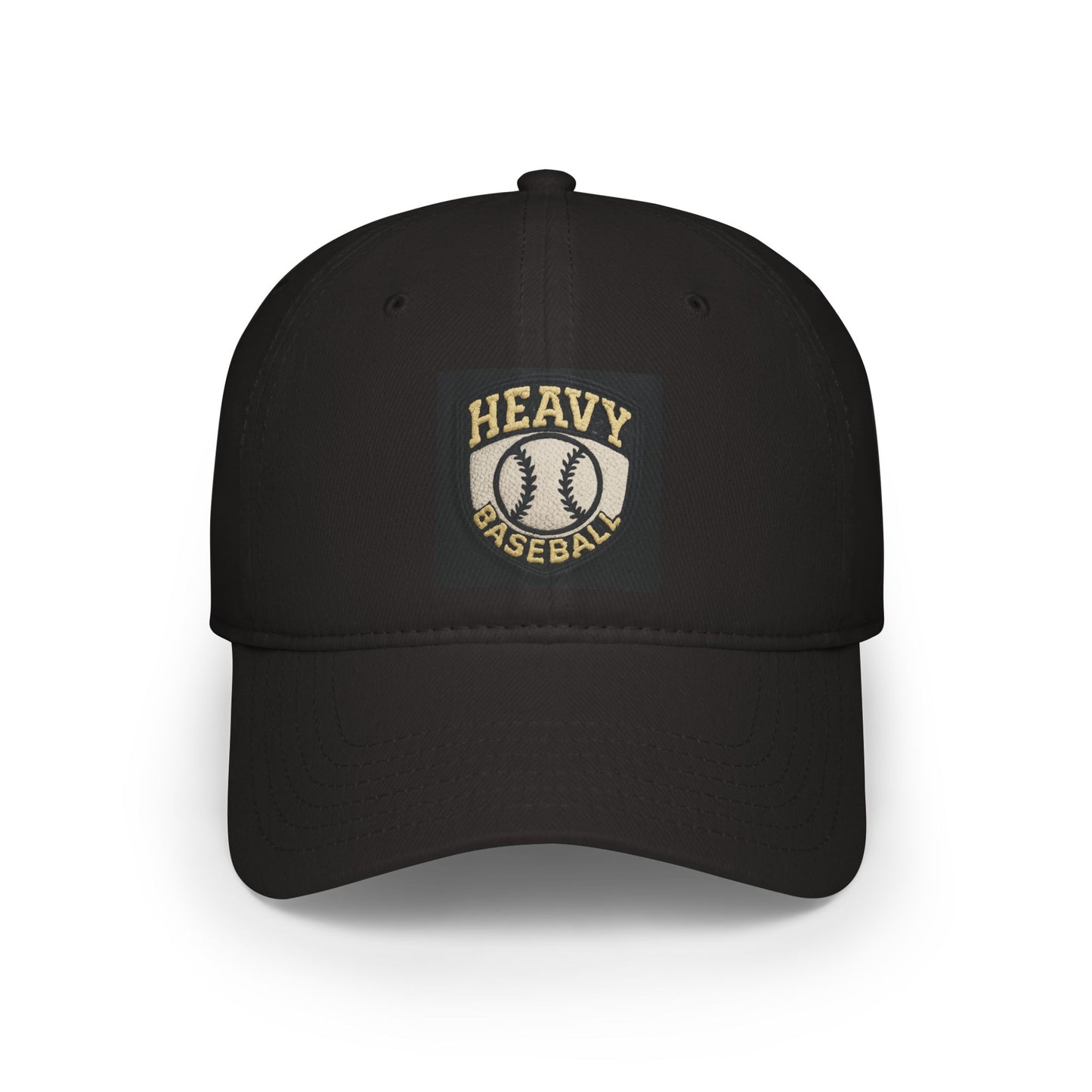 Heavy Baseball Low Profile Cap - Casual Sports Hat, Gift for Baseball Lovers, Everyday Wear, Fashionable Accessory