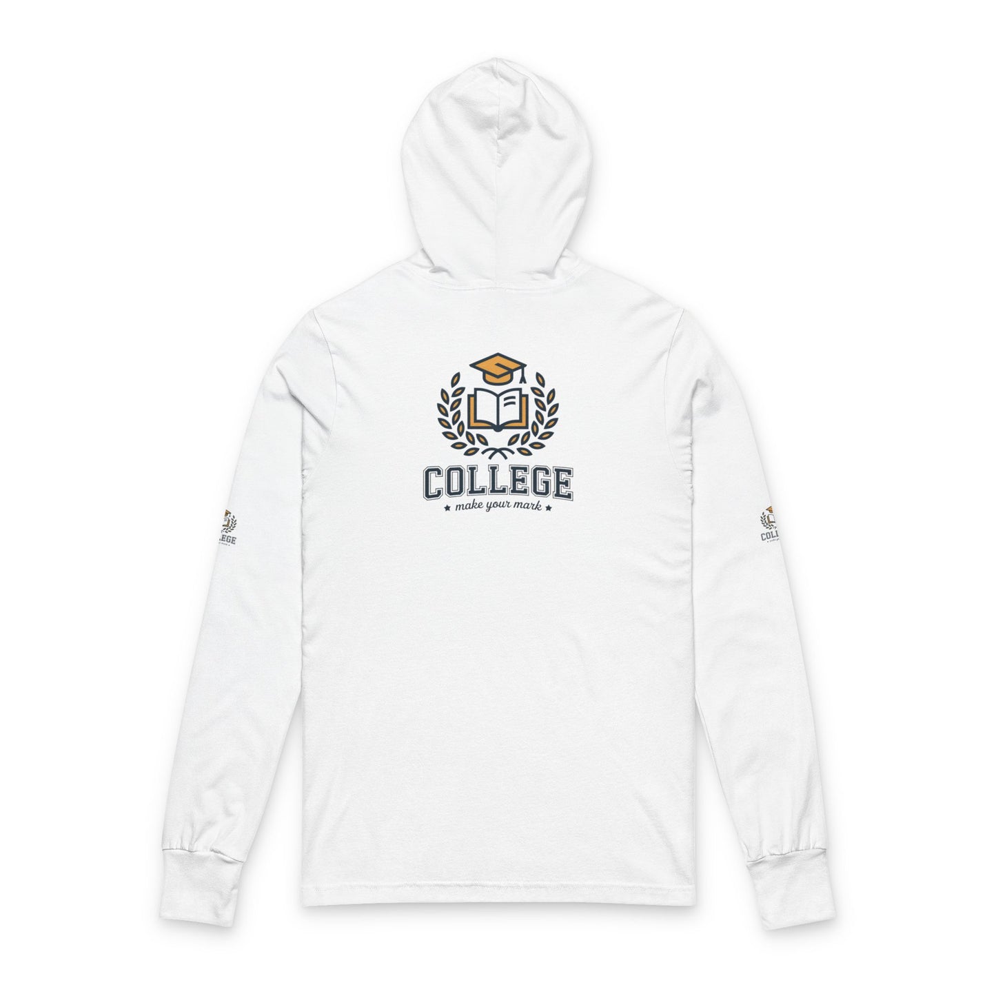 Unisex Hooded Long Sleeve Tee