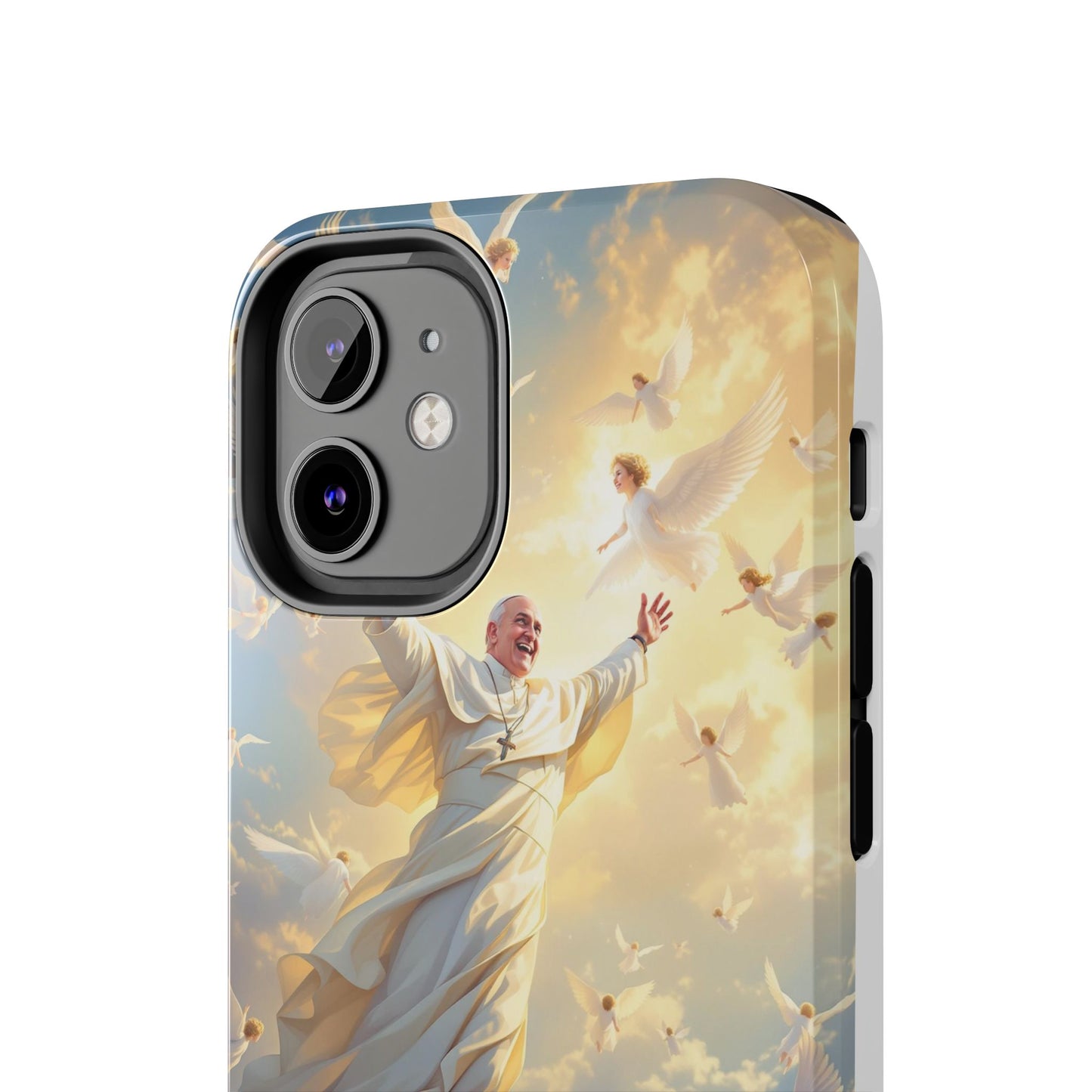 Heavenly Guardian Phone Case, Inspirational Protective Case, Motivational Gift, Spiritual Phone Accessory, Unique Christian Phone Cover