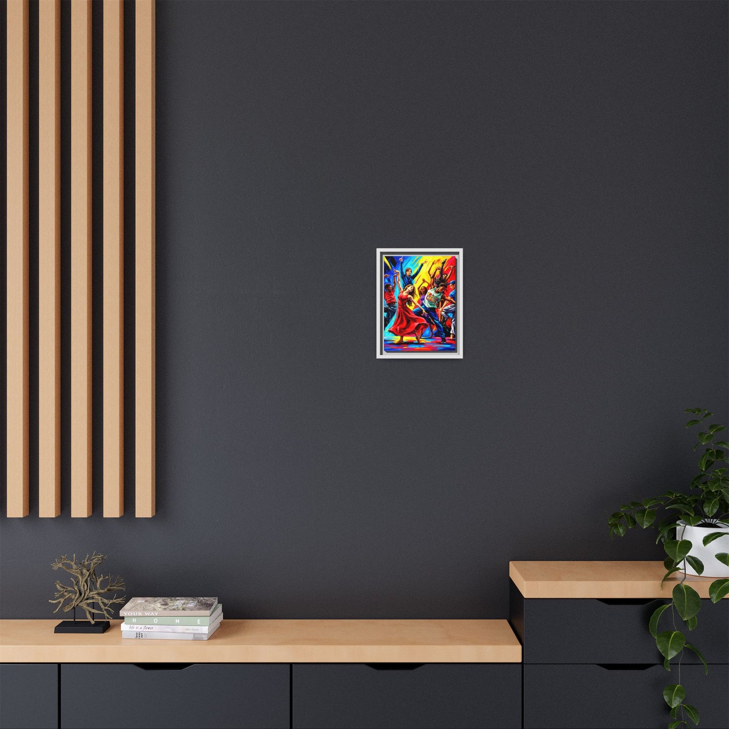 Canvas Wall Art - Dancing Night