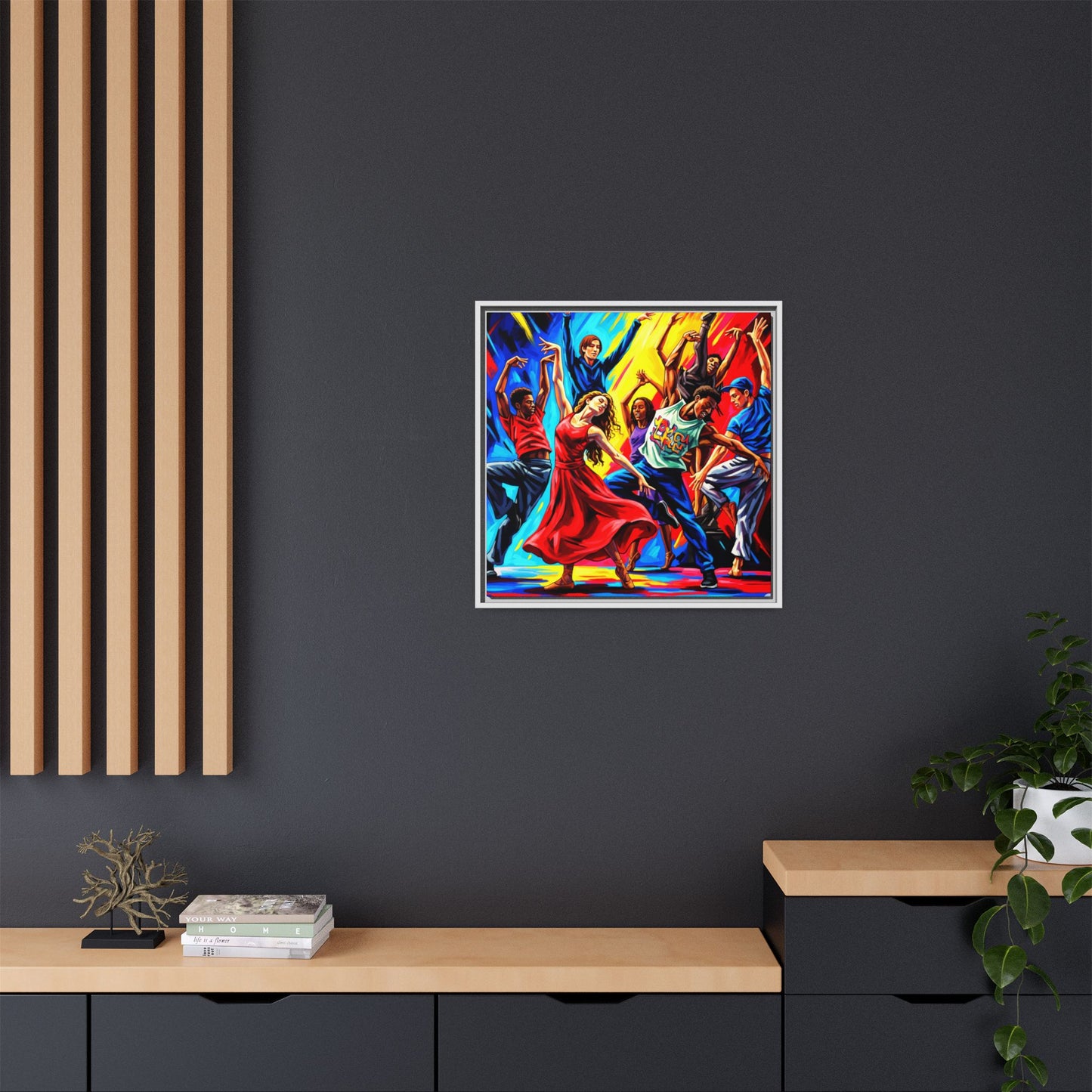 Canvas Wall Art - Dancing Night
