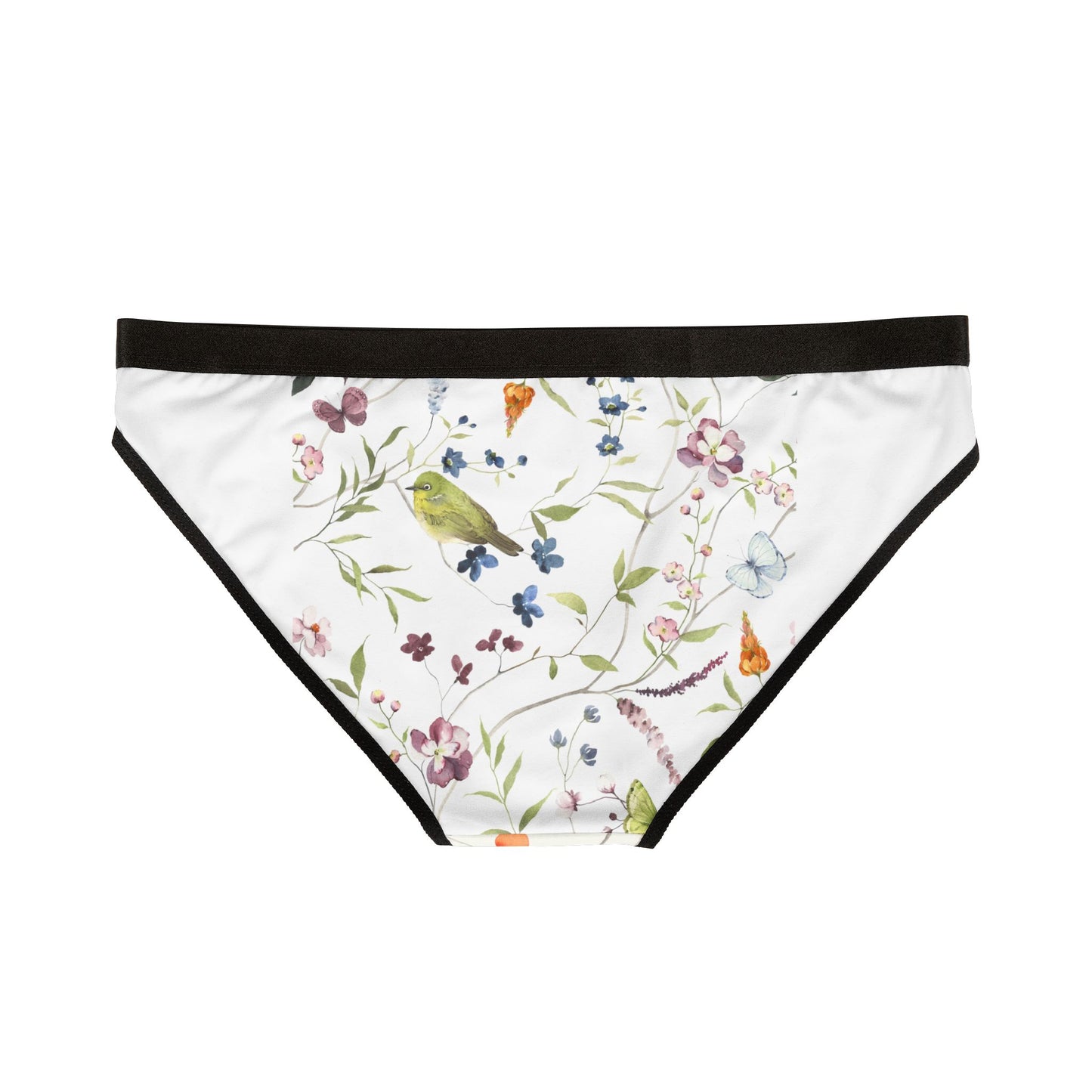 Floral Women's Underwear, Nature-Inspired Panties for Everyday Comfort, Cute Lingerie Gift, Eco-Friendly Intimates, Spring Collection