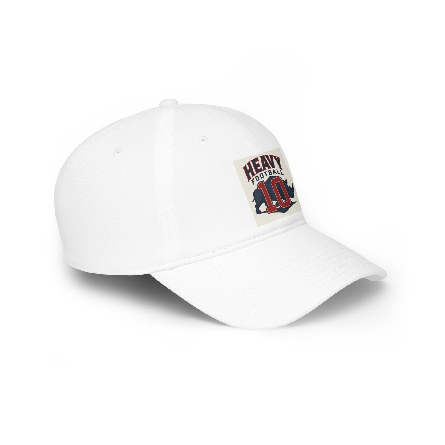Heavy Football Low Profile Baseball Cap, Sports Hat, Athletic Cap