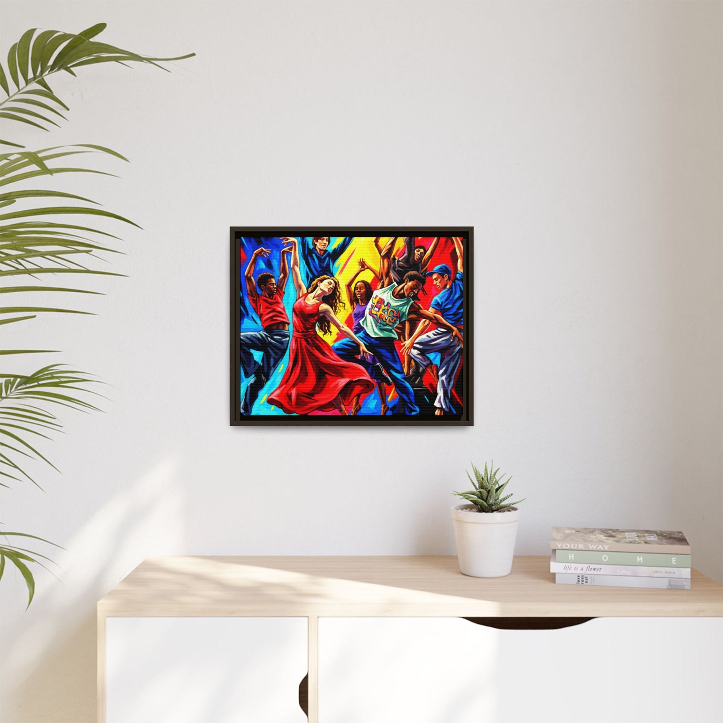 Canvas Wall Art - Dancing Night