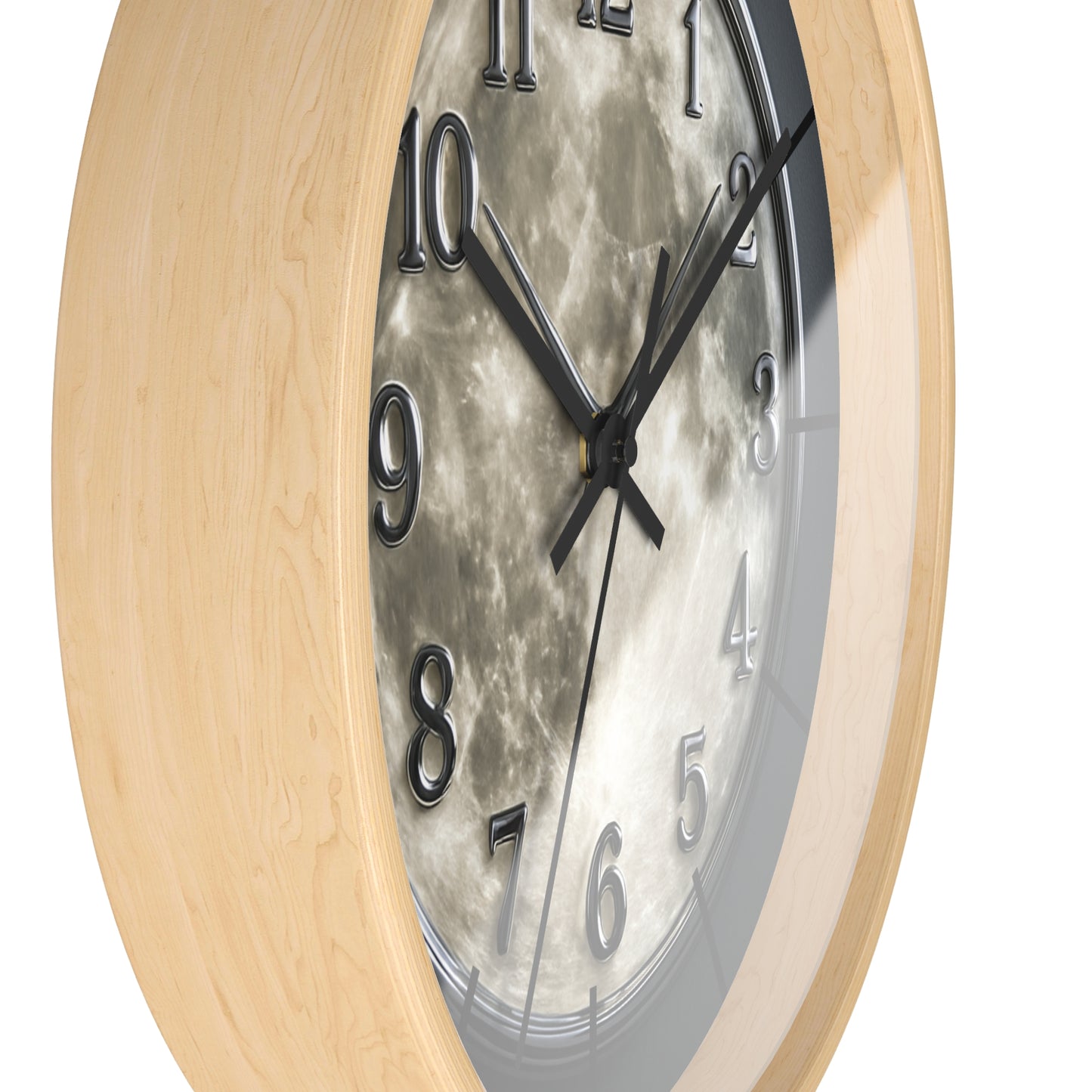 Moon Phase Wall Clock - Celestial Decor for Astronomy Lovers, Living Room Accessories, Gift for Space Enthusiasts, Home Office Decor, [...]