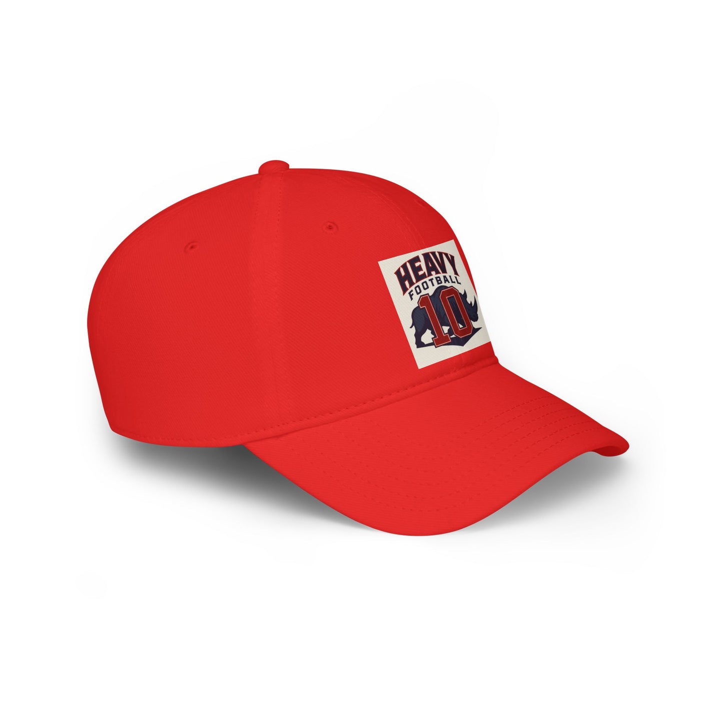Heavy Football Low Profile Baseball Cap, Sports Hat, Athletic Cap