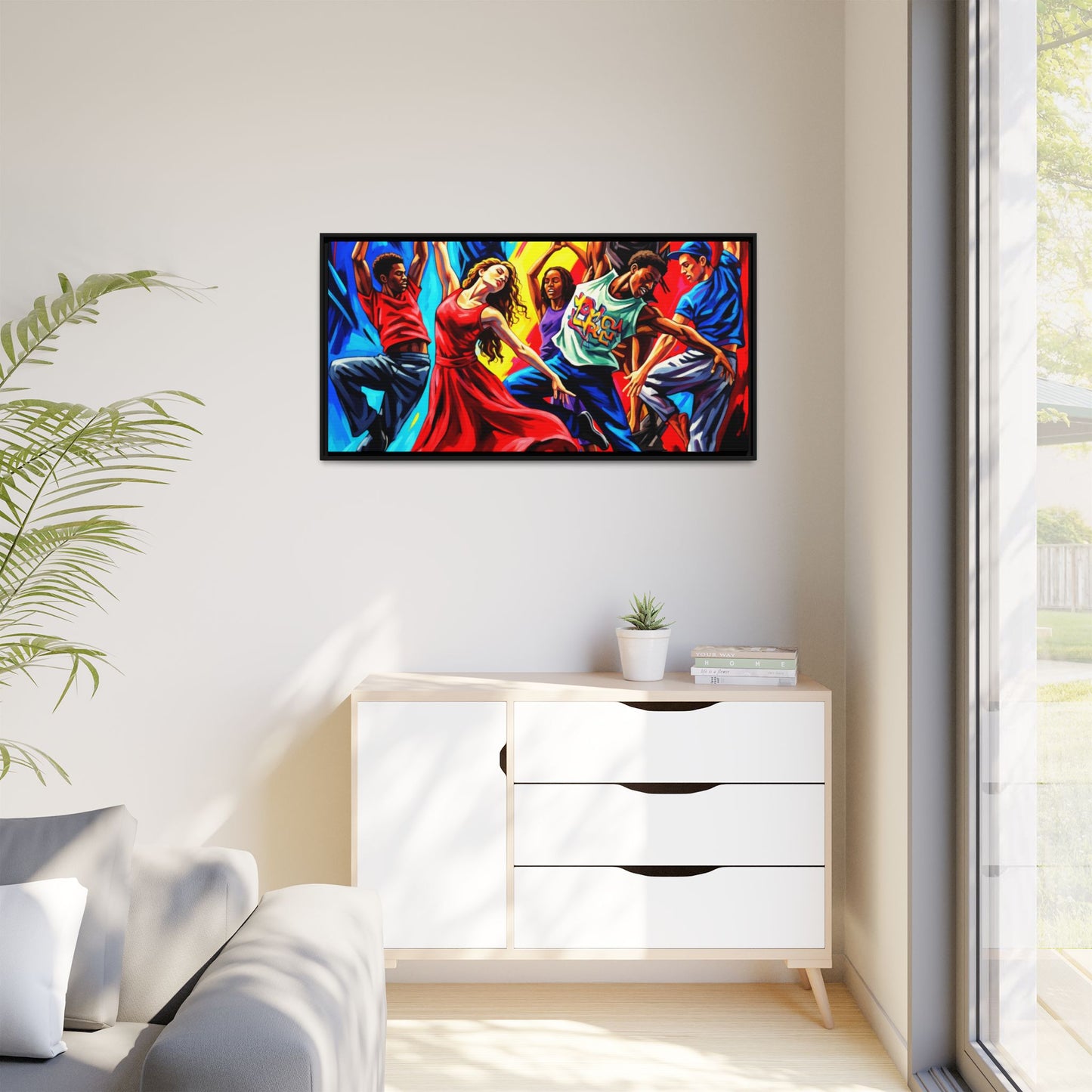 Canvas Wall Art - Dancing Night