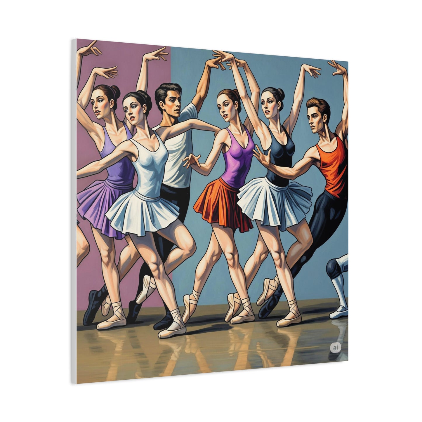 Ballet Art Canvas