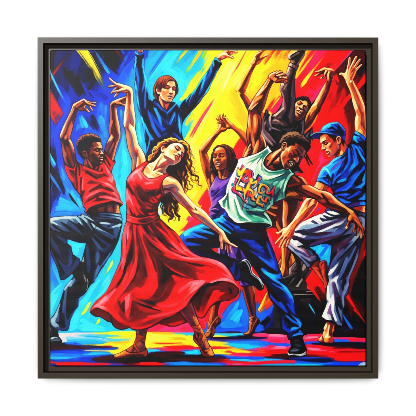 Canvas Wall Art - Dancing Night