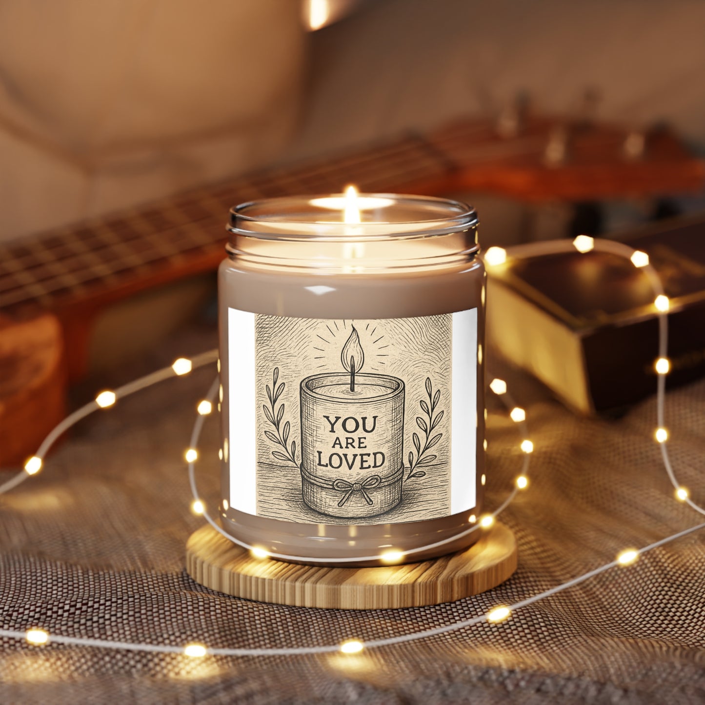 Soy Candle - You Are Loved, Eco-Friendly Aromatherapy