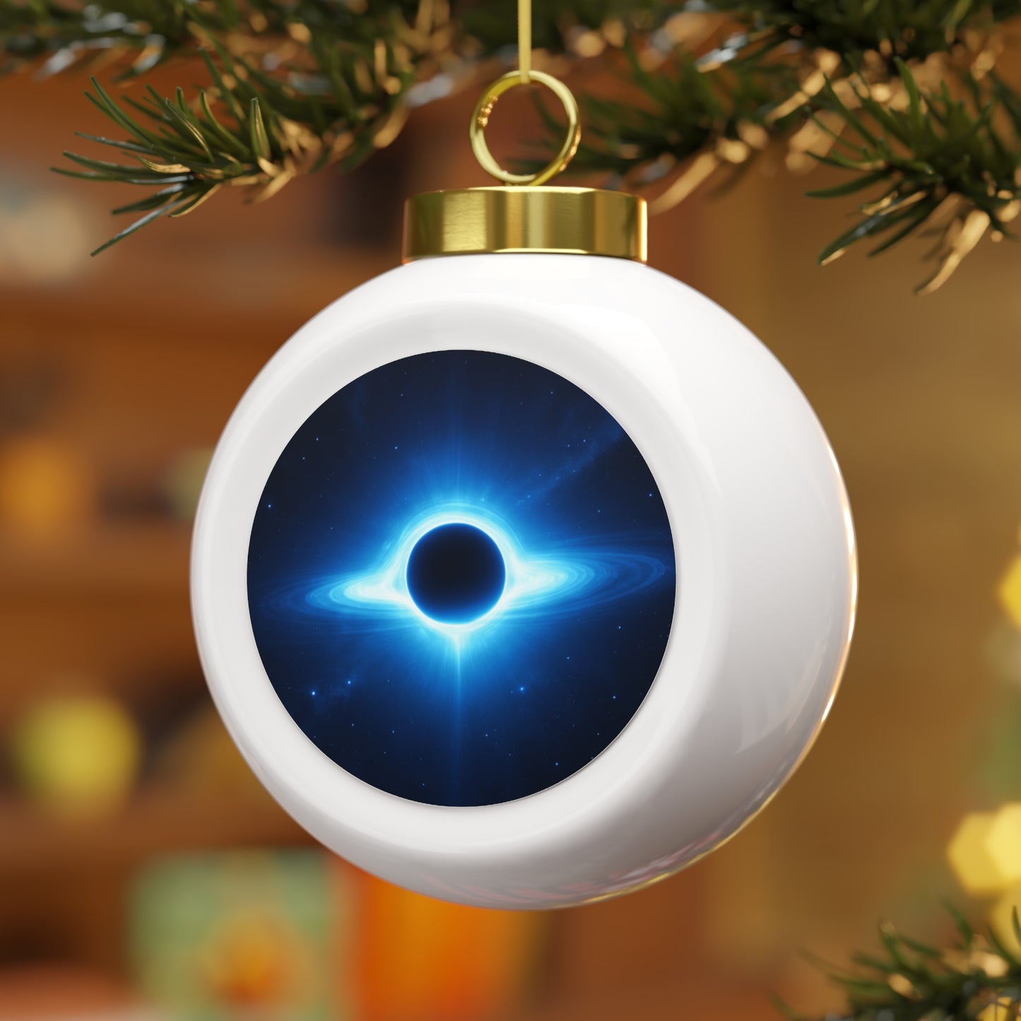 Cosmic Christmas Ornament: Stunning Planetary Decor, Holiday Tree Decoration, Stellar Gift, Space Lover's Keepsake, Seasonal Decor
