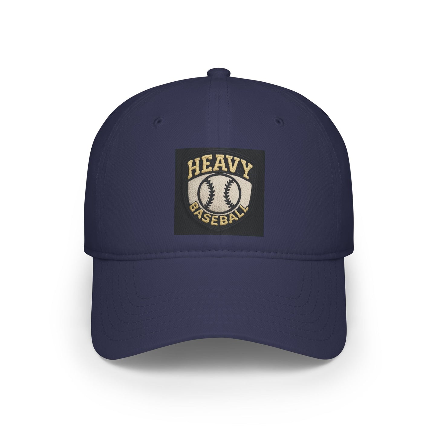 Heavy Baseball Low Profile Cap - Casual Sports Hat, Gift for Baseball Lovers, Everyday Wear, Fashionable Accessory