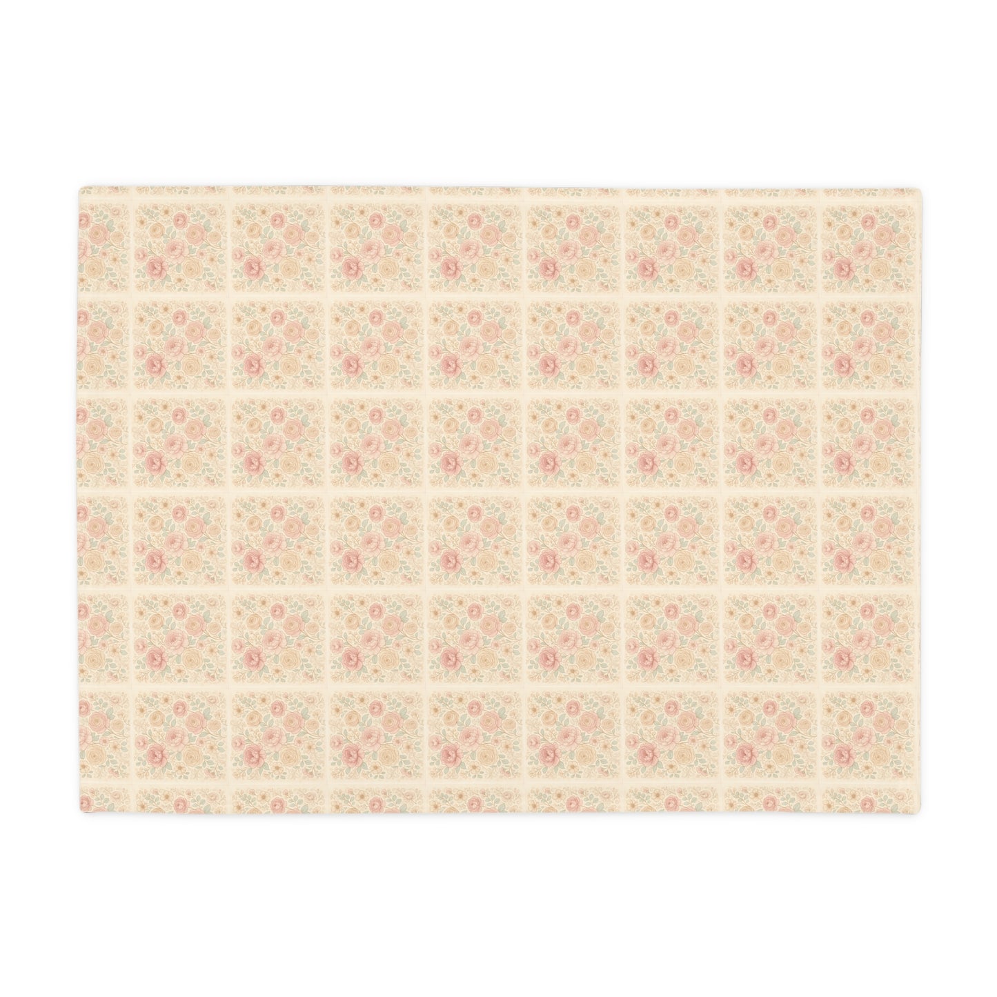 Cozy Floral Fleece Blanket - Soft Throw for Home Decor, Perfect Gift for Housewarming, Birthday, and Cozy Nights