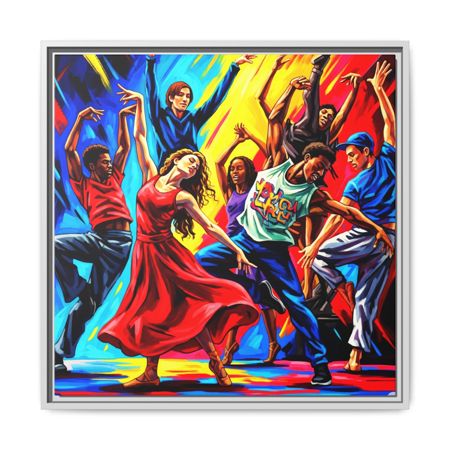 Canvas Wall Art - Dancing Night