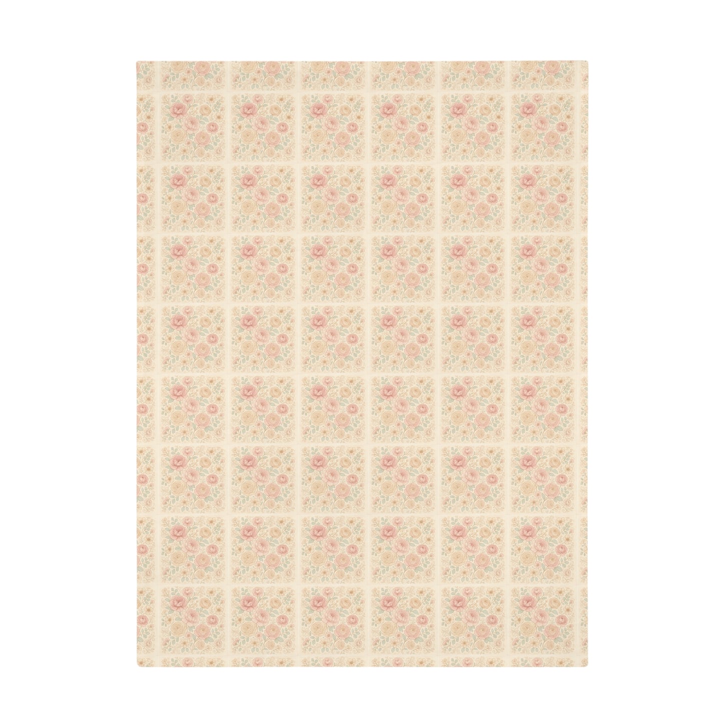 Cozy Floral Fleece Blanket - Soft Throw for Home Decor, Perfect Gift for Housewarming, Birthday, and Cozy Nights