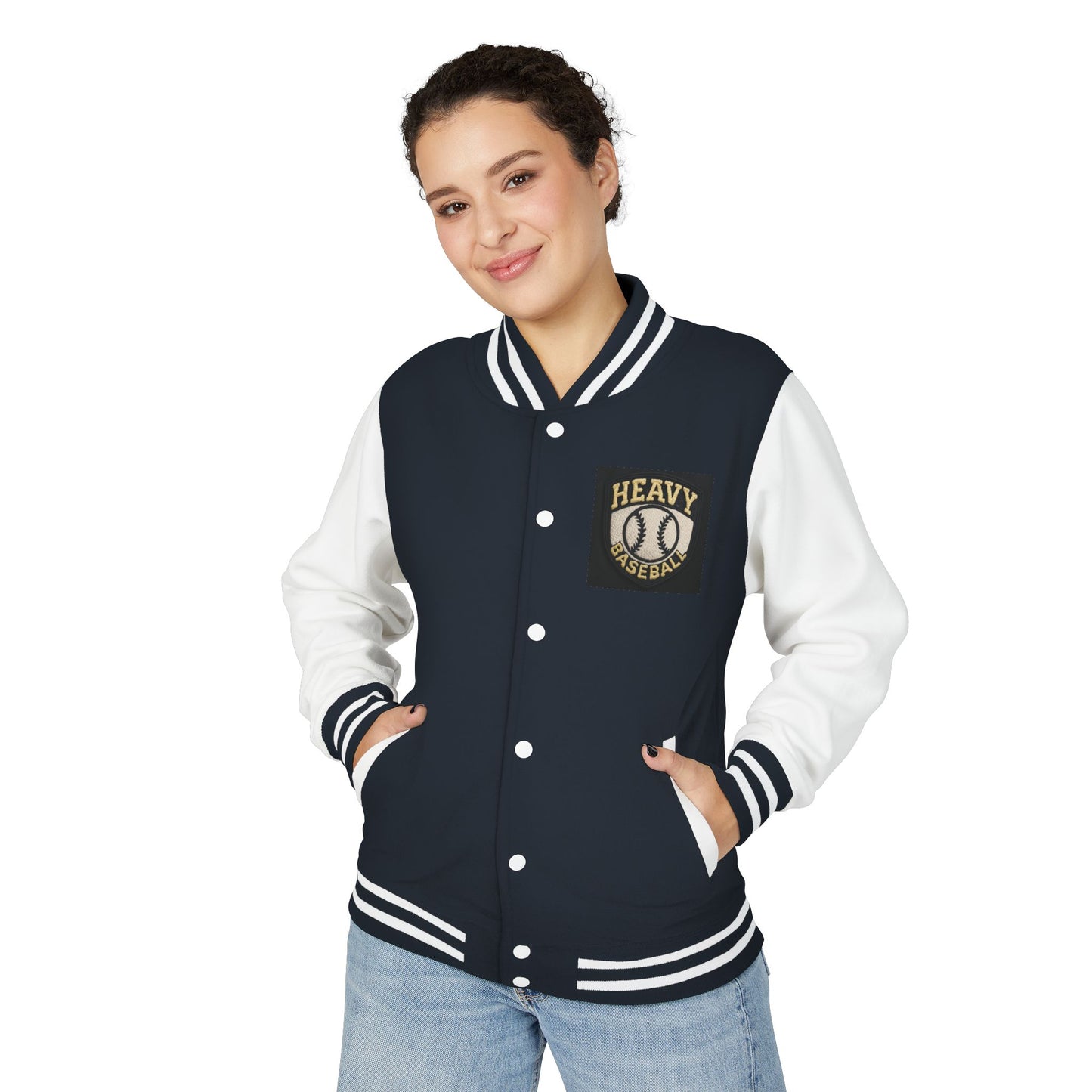 Unisex Heavyweight Letterman Jacket - Vintage Athletic Style, Perfect for Game Day, College Life, Casual Outfits, Gift for Him/Her