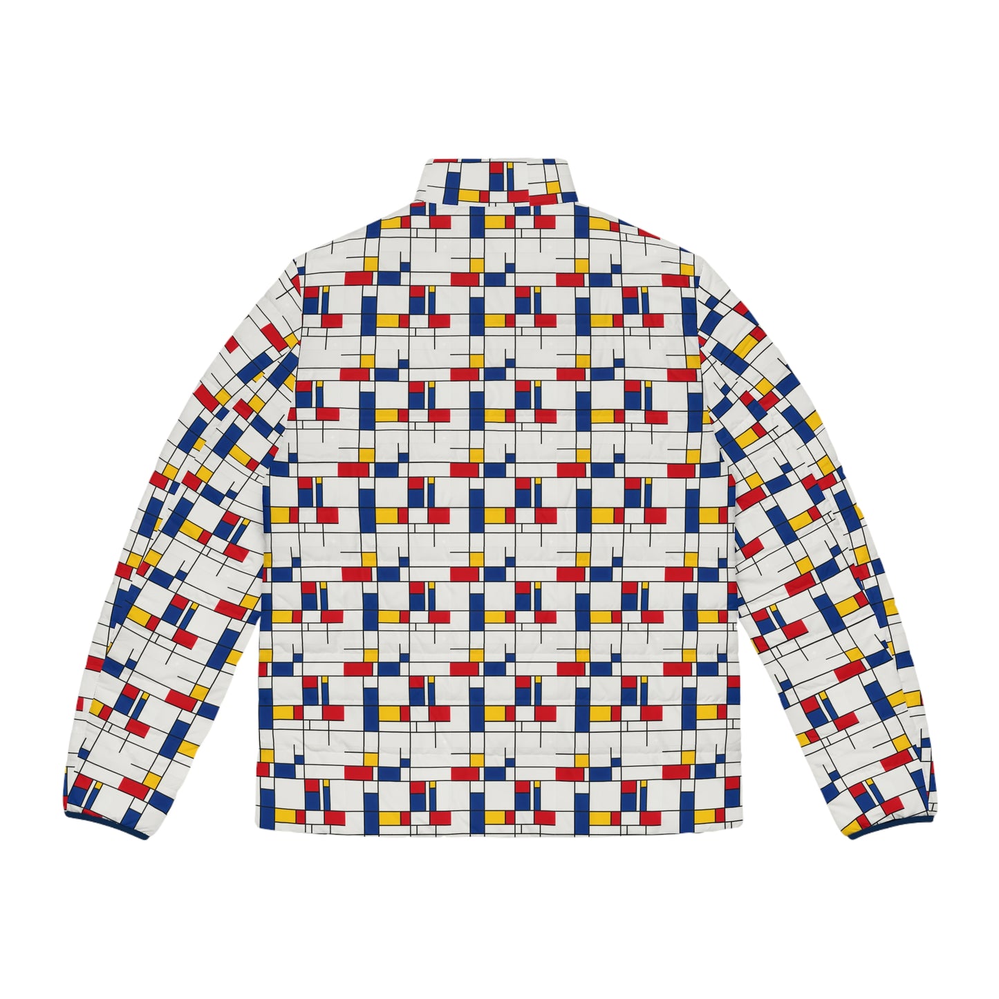 Geometric Puffer Jacket