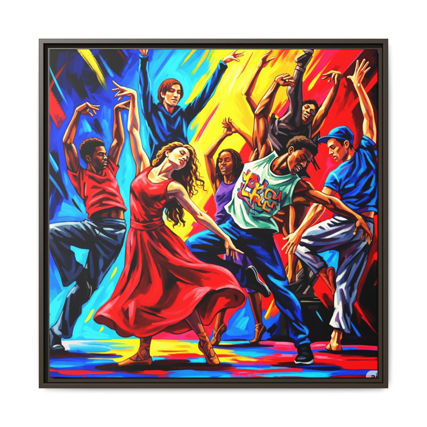 Canvas Wall Art - Dancing Night