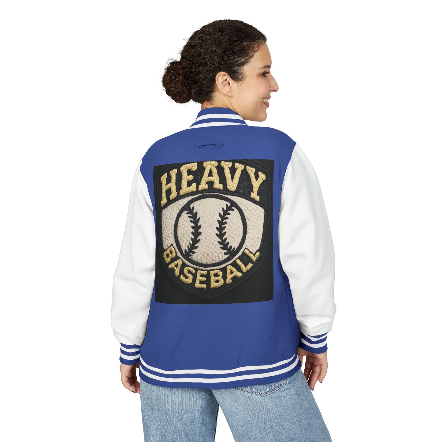 Unisex Heavyweight Letterman Jacket - Vintage Athletic Style, Perfect for Game Day, College Life, Casual Outfits, Gift for Him/Her