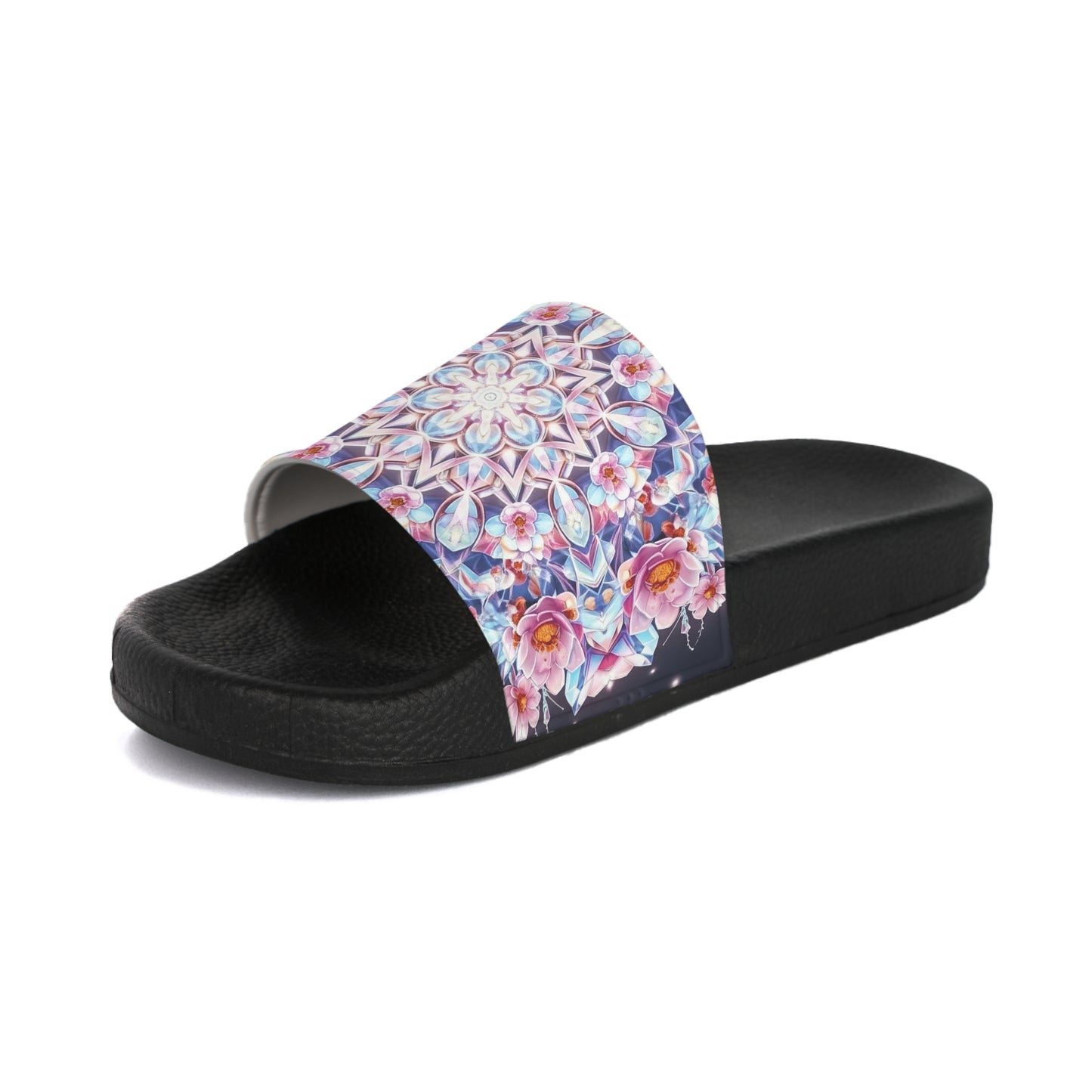 Bohemian Floral Slide Sandals | Women's Comfortable Summer Footwear